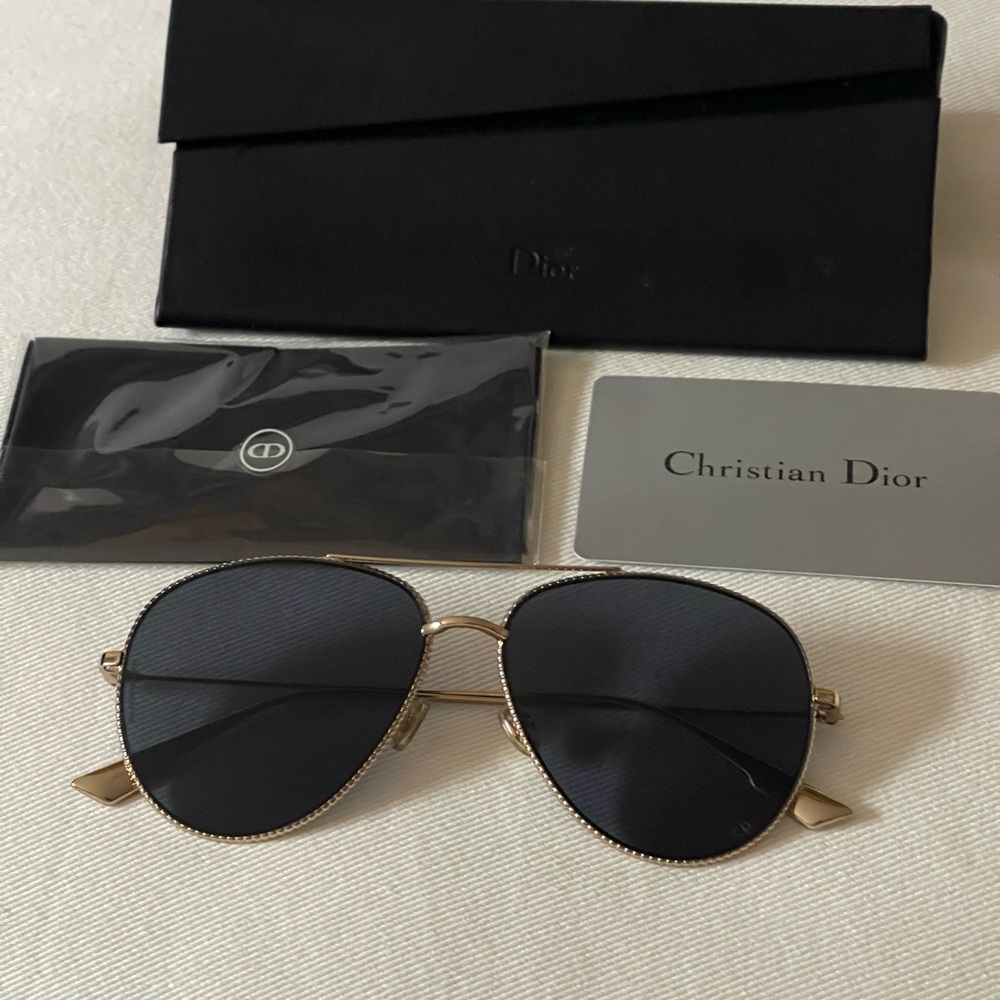 Christian Dior Aviator Sunglasses